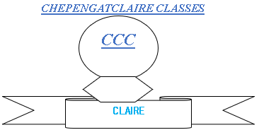 CHEPENGATCLAIRE CLASSES